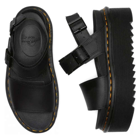 Dr.Martens Voss Quad Leather Strap Platform